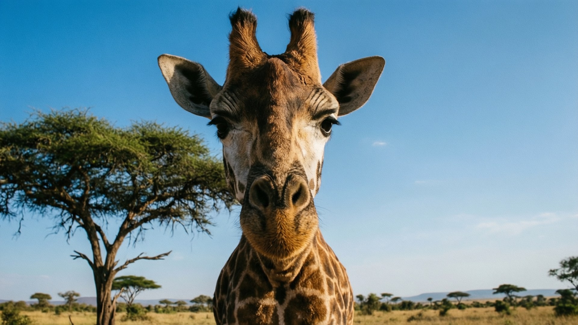 Giraffblick Bakgrundsbilder