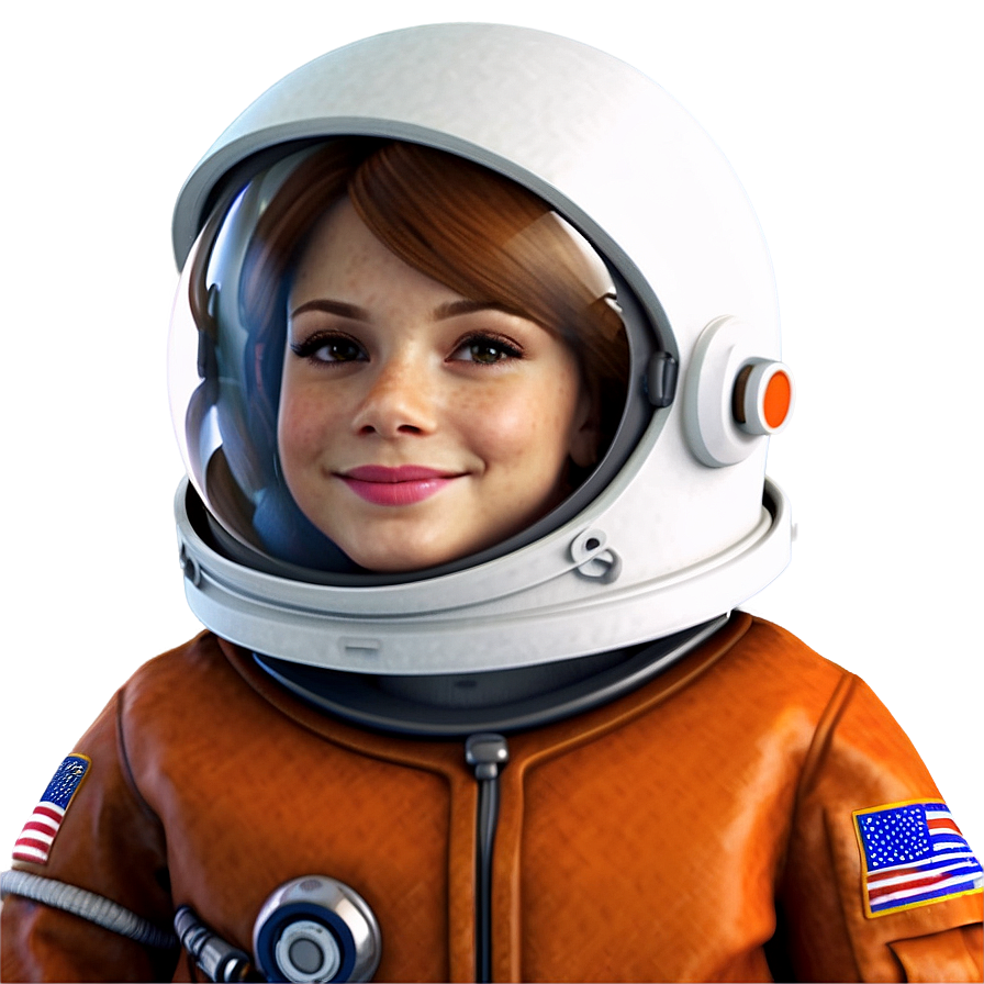 Girl Astronaut Png 05032024 PNG