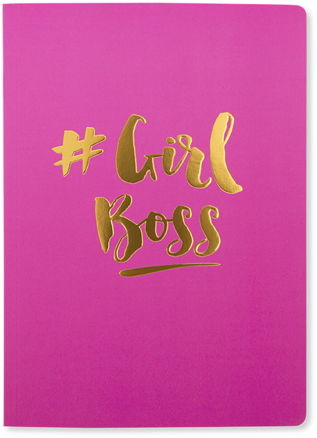 Girl Boss Diary Cover PNG