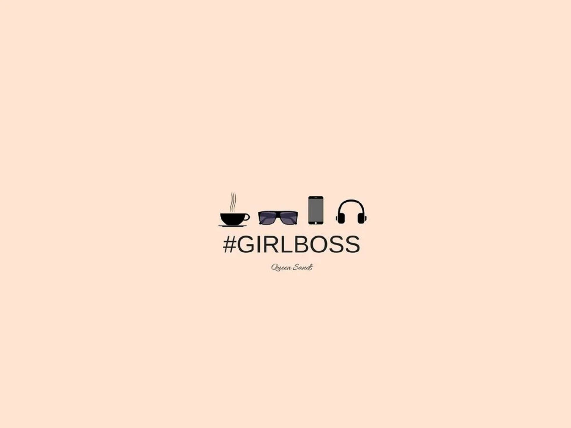 Girl Boss Starter Pack Wallpaper