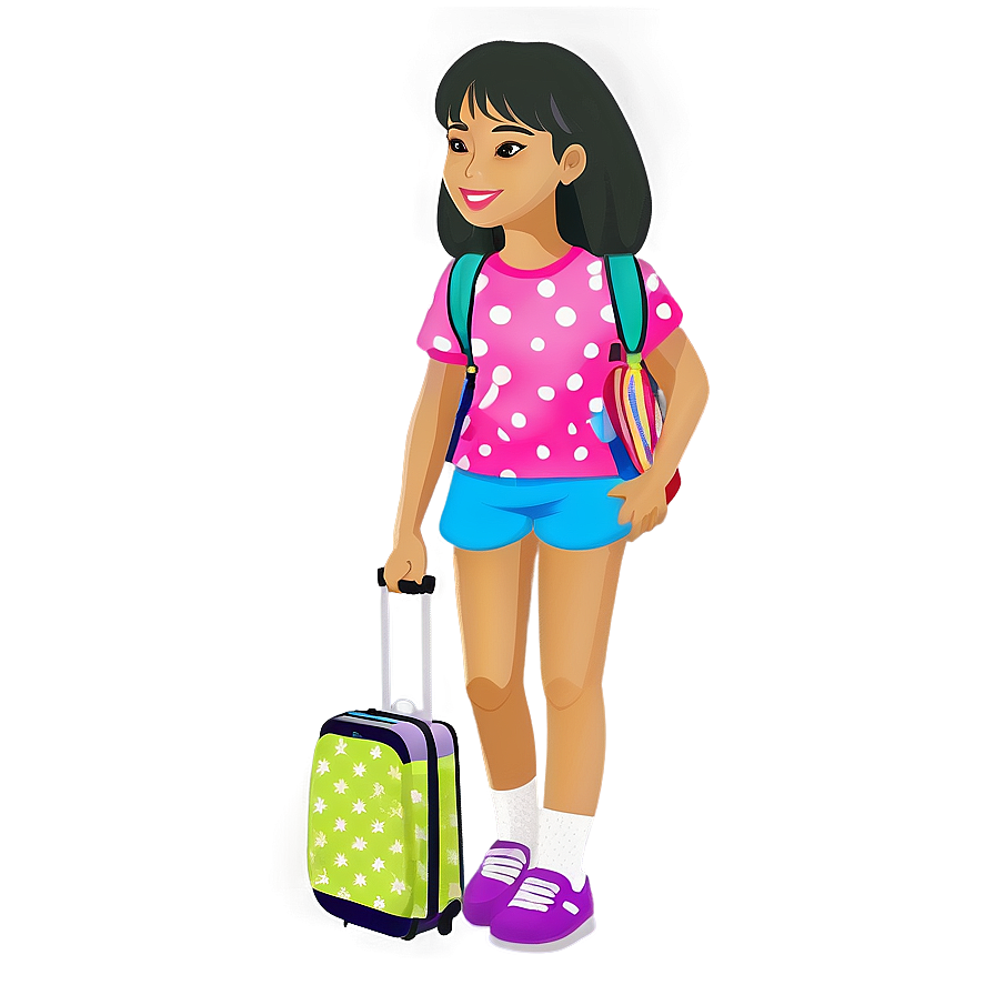 Girl Cartoon B PNG