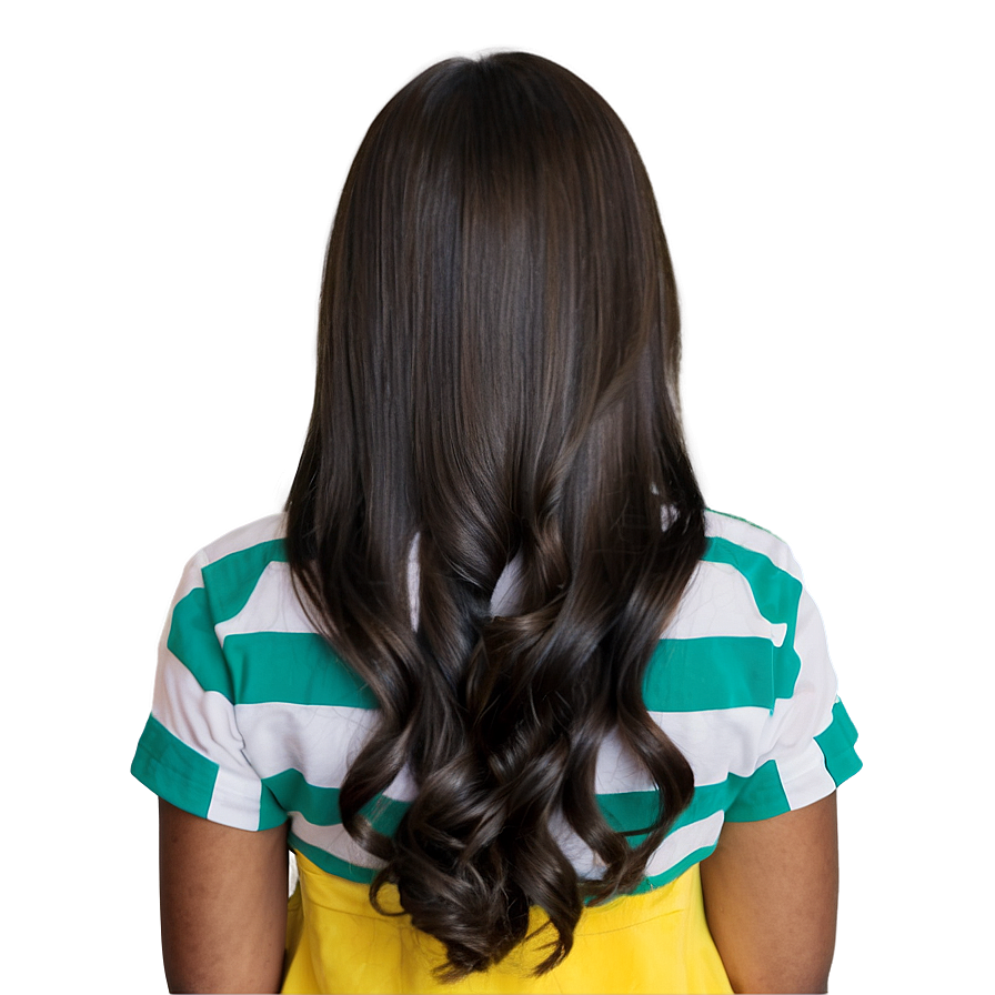 Girl Hair Back View Png Byp54 PNG