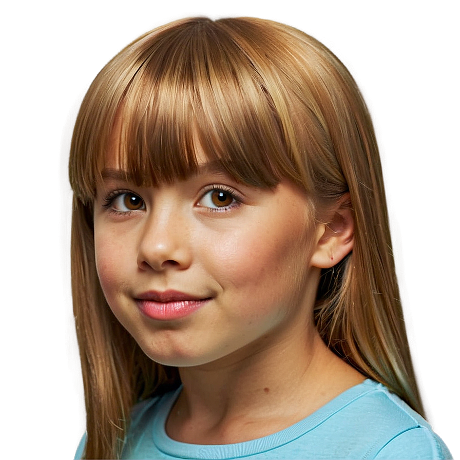 Girl Hair Bangs Png 13 PNG