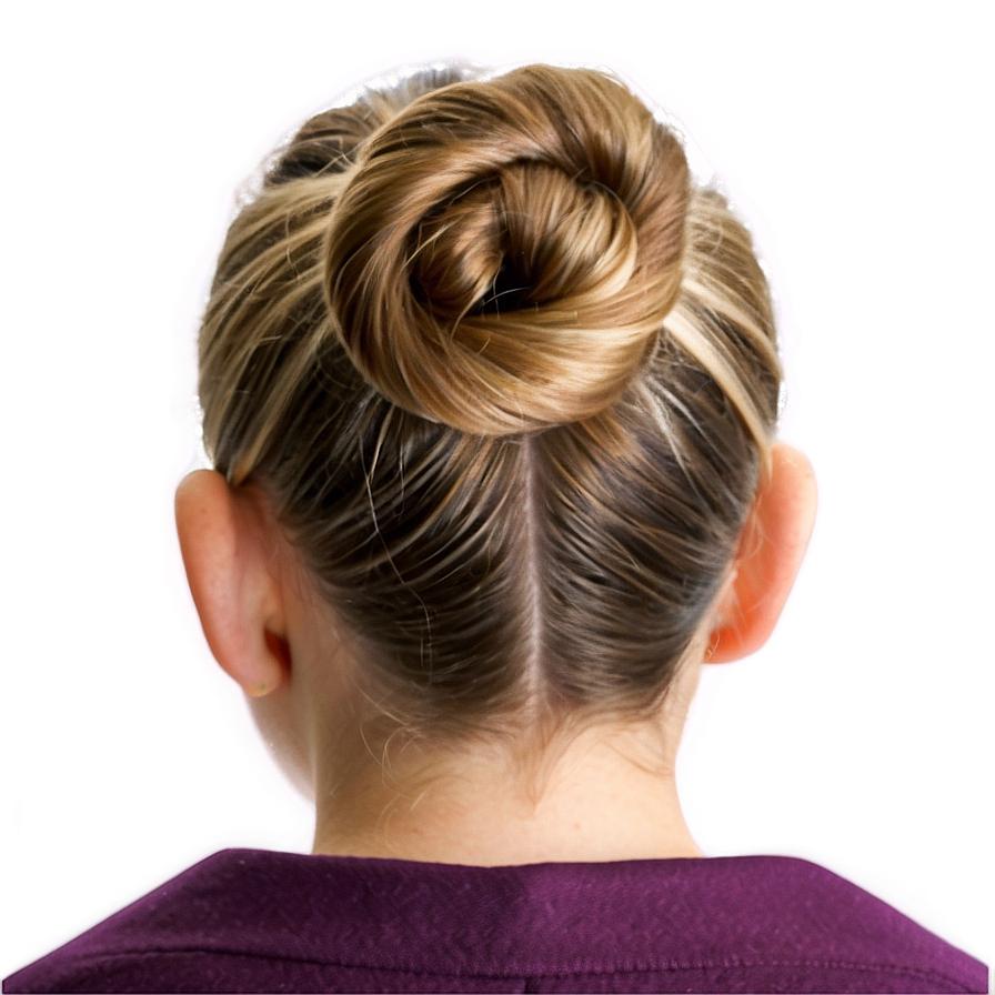 Girl Hair Bun Png Auv PNG