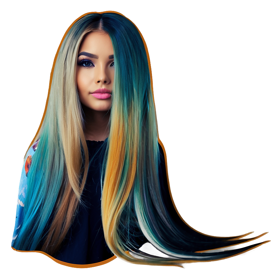 Girl Hair Color Png 06132024 PNG