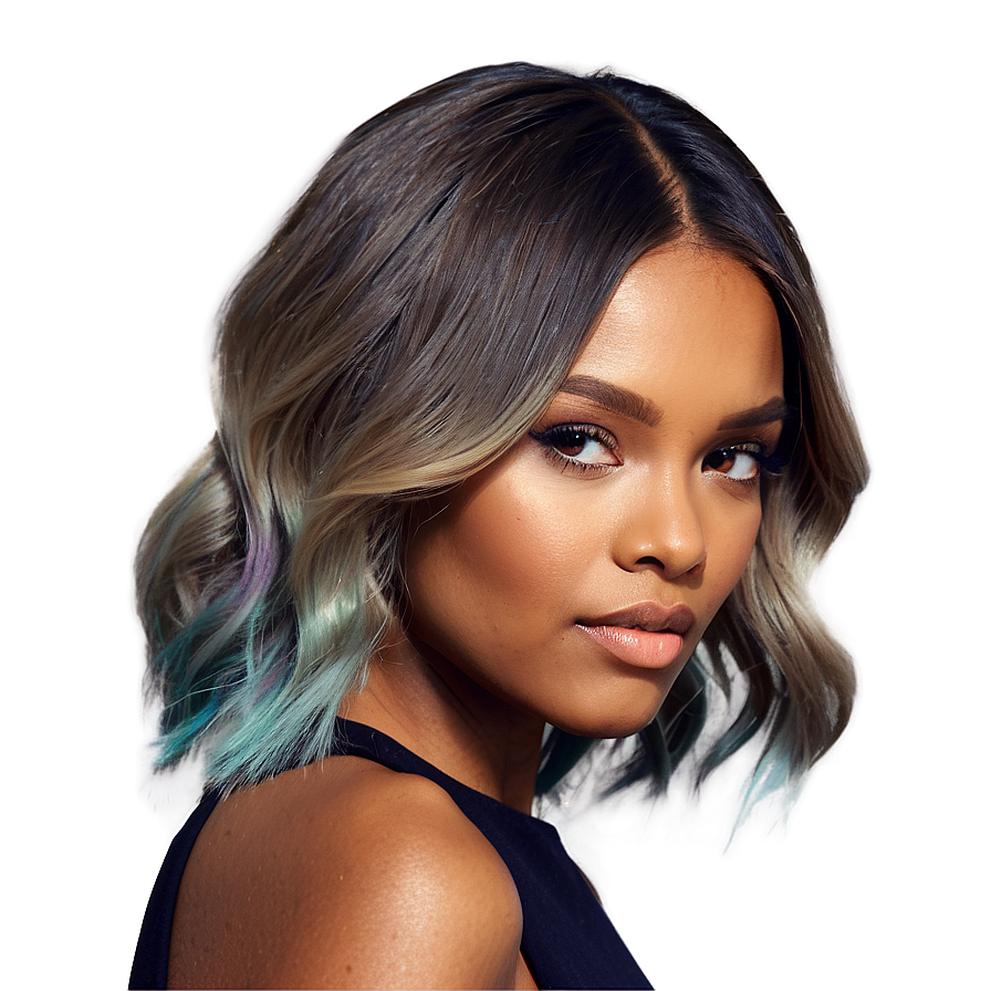 Girl Hair Ombre Png Nto17 PNG