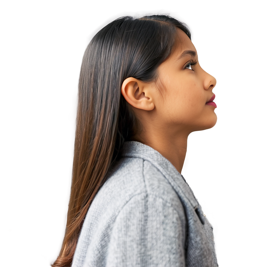 Girl Hair Profile Png 17 PNG