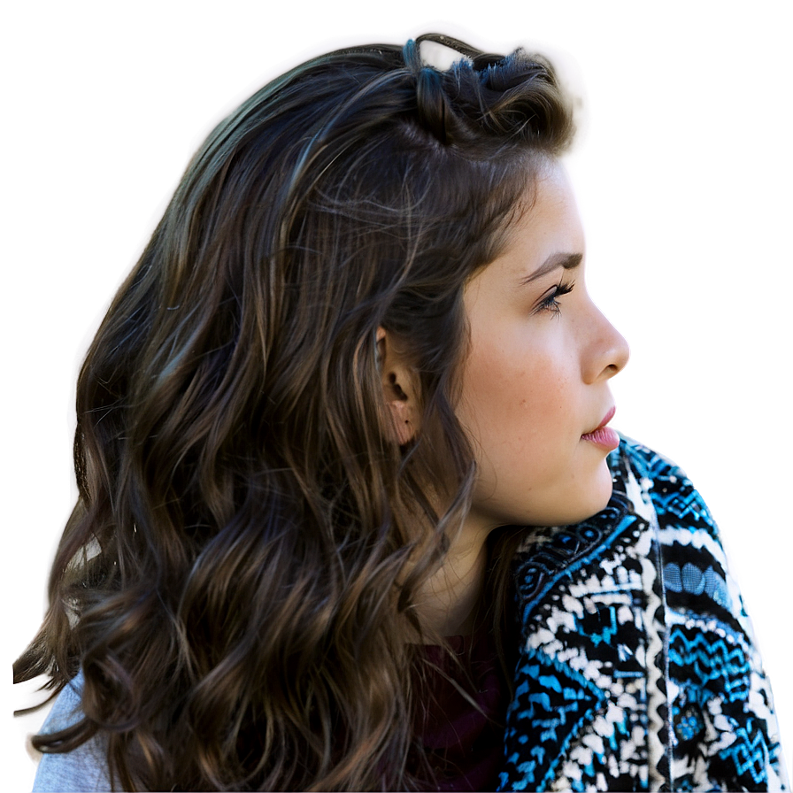 Girl Hair Profile Png Xbv87 PNG