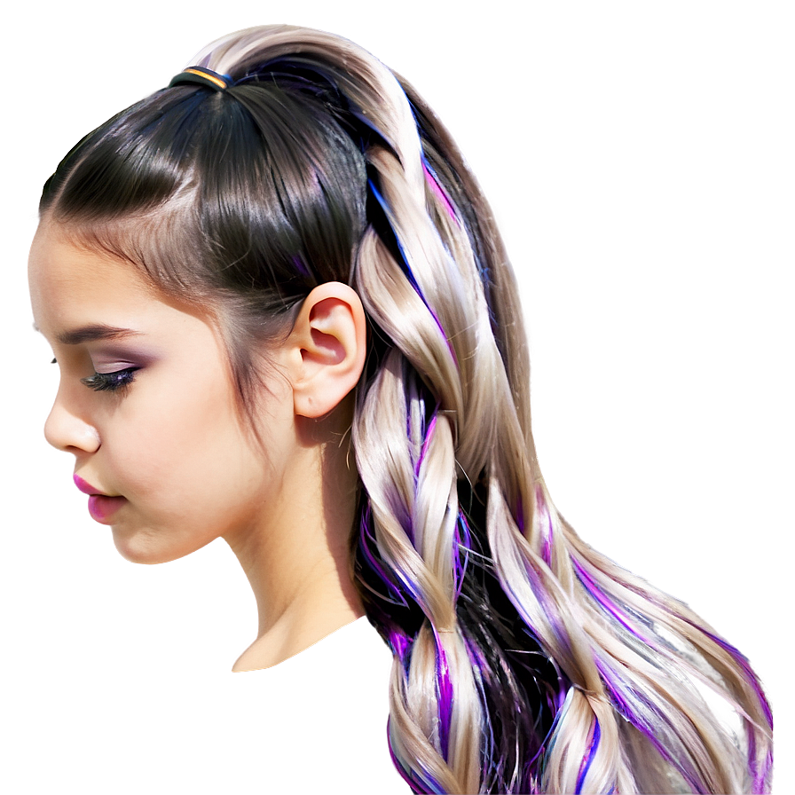 Girl Hair Style Trend Png 06132024 PNG