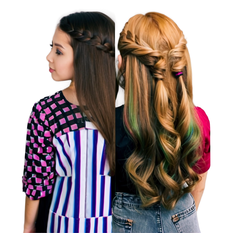 Girl Hair Style Trend Png Ntt29 PNG