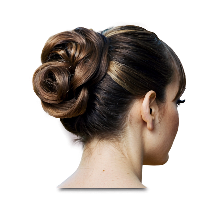 Girl Hair Updo Png Nyc51 PNG