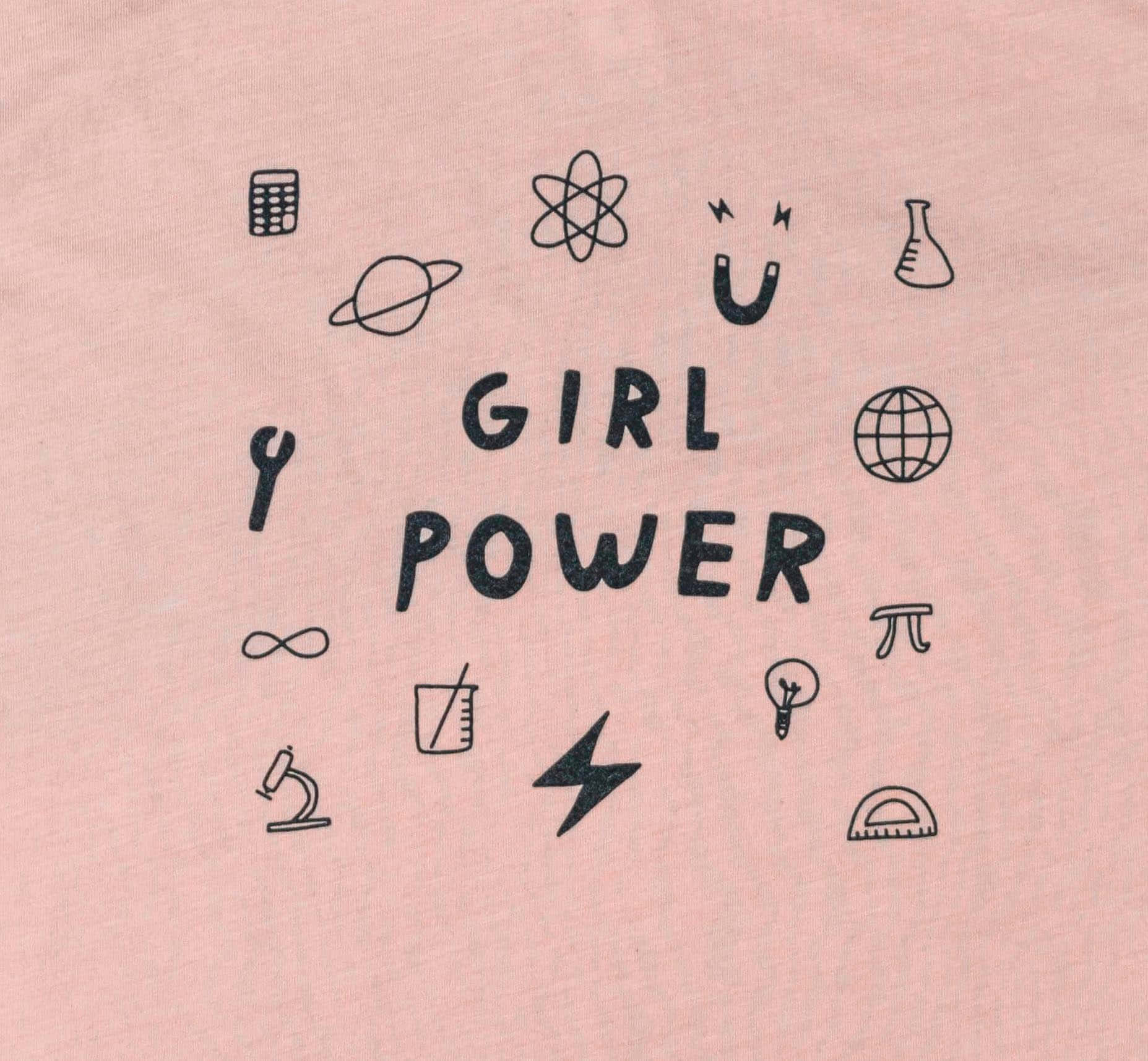 Girl Power Feminist Symbols T Shirt Design Wallpaper