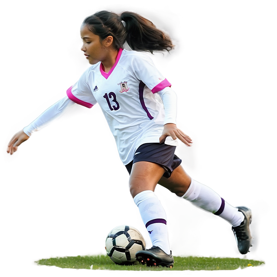 Girl Soccer Player Png Vcy PNG