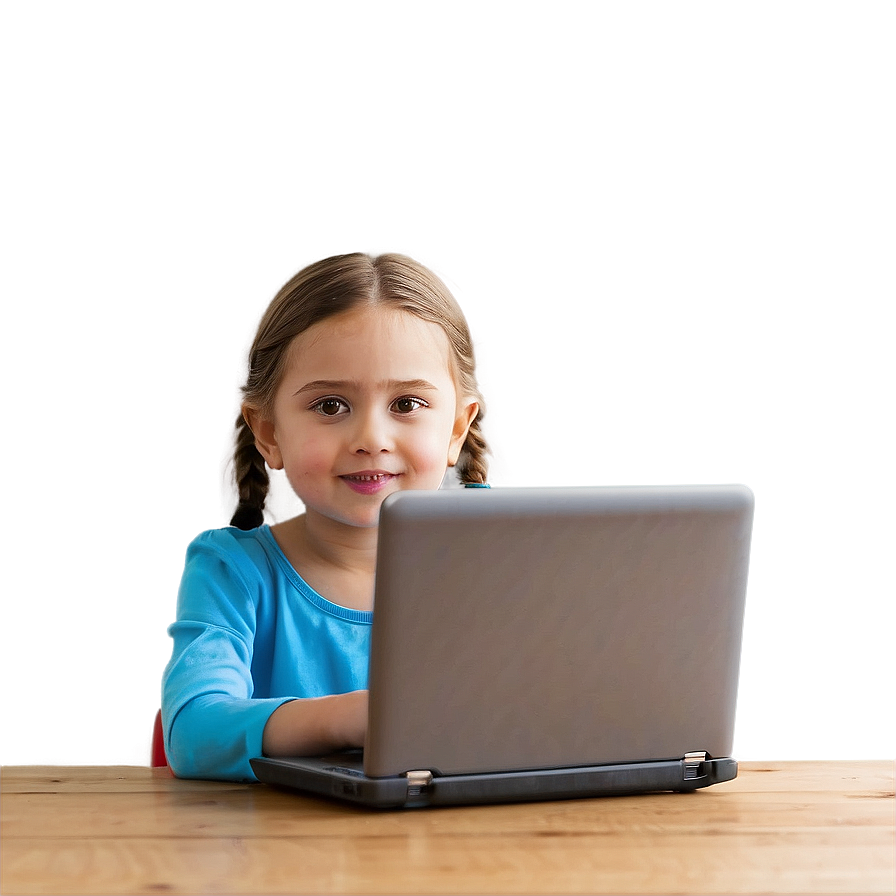 Girl With Laptop Png 89 PNG