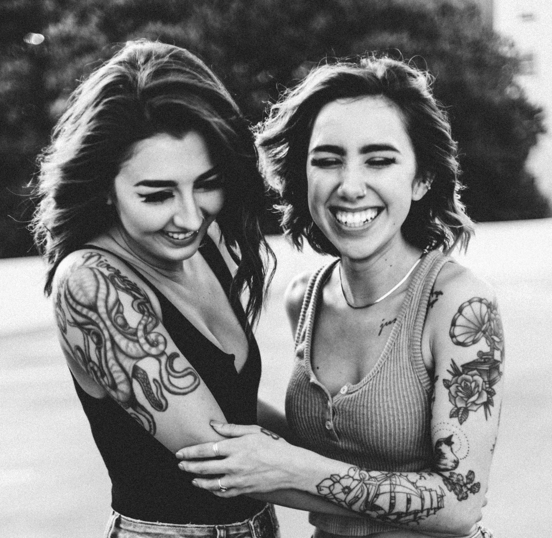 Girls Best Friend With Tattoo
