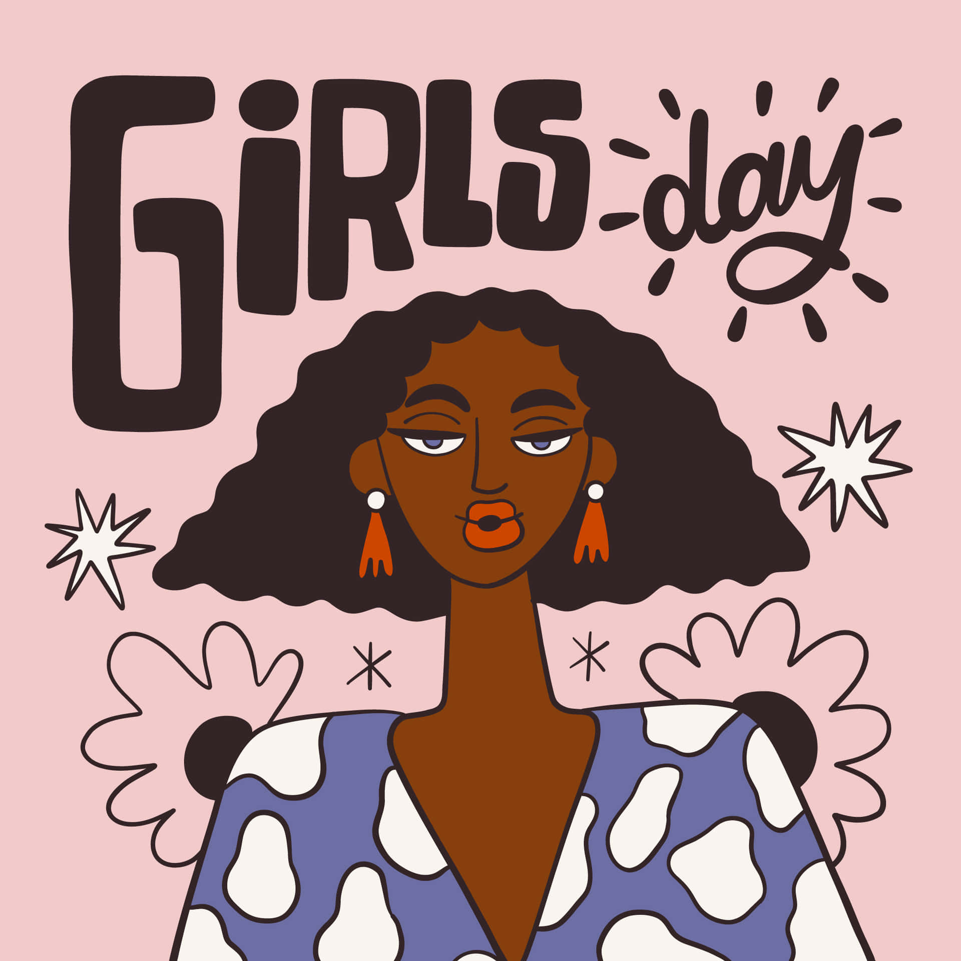 Girls Day Celebration Illustration Wallpaper