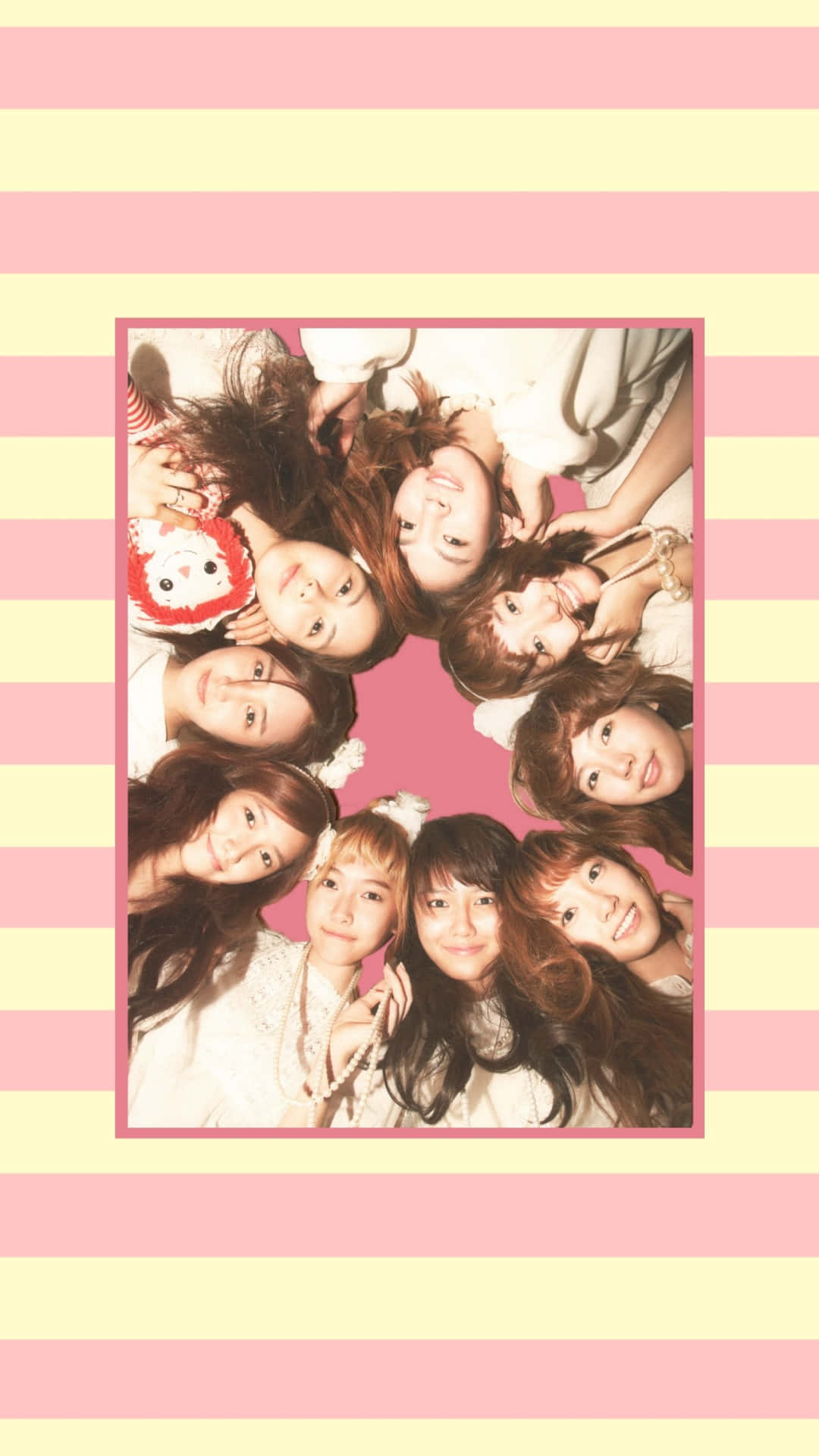 Girls Generation Circle Portrait Wallpaper
