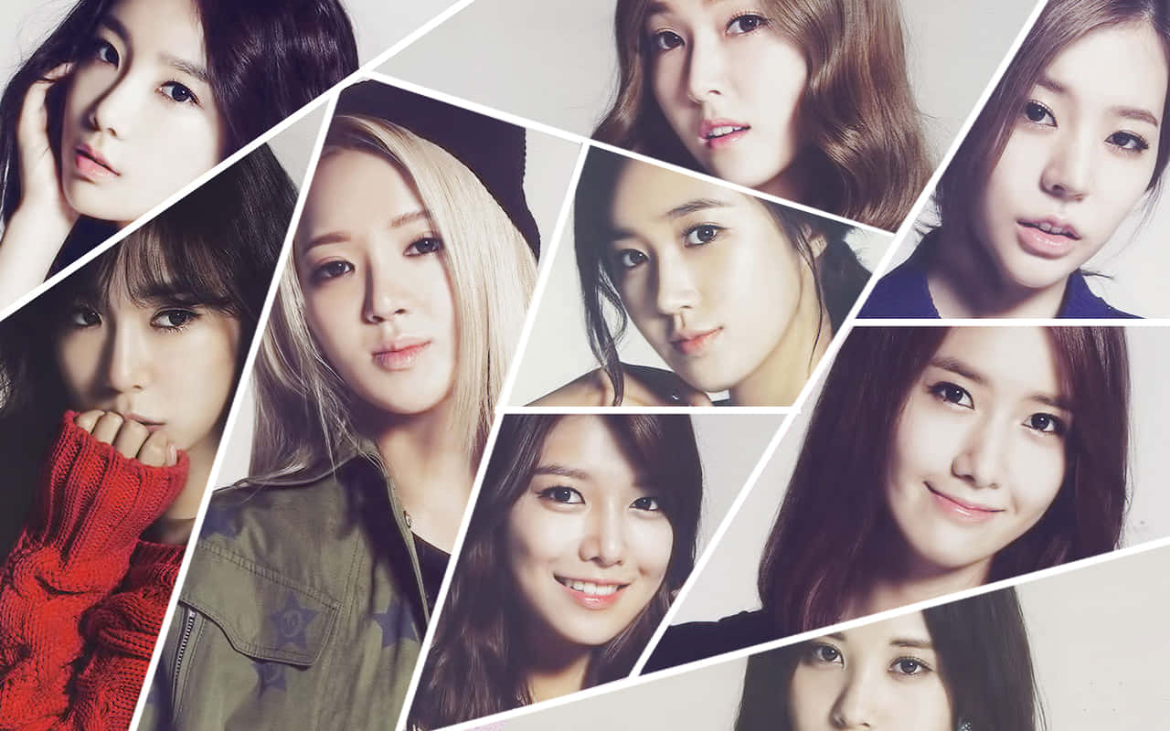 Girls Generation Collage Wallpaper