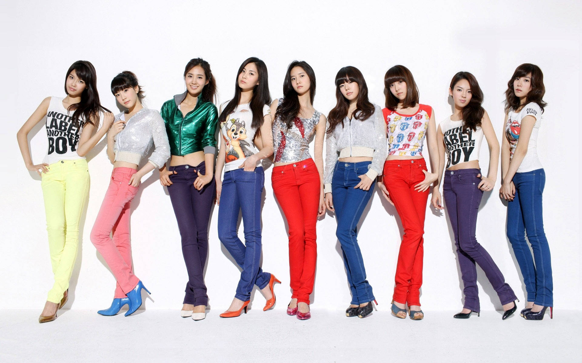 Girls' Generation Colorful Jeans