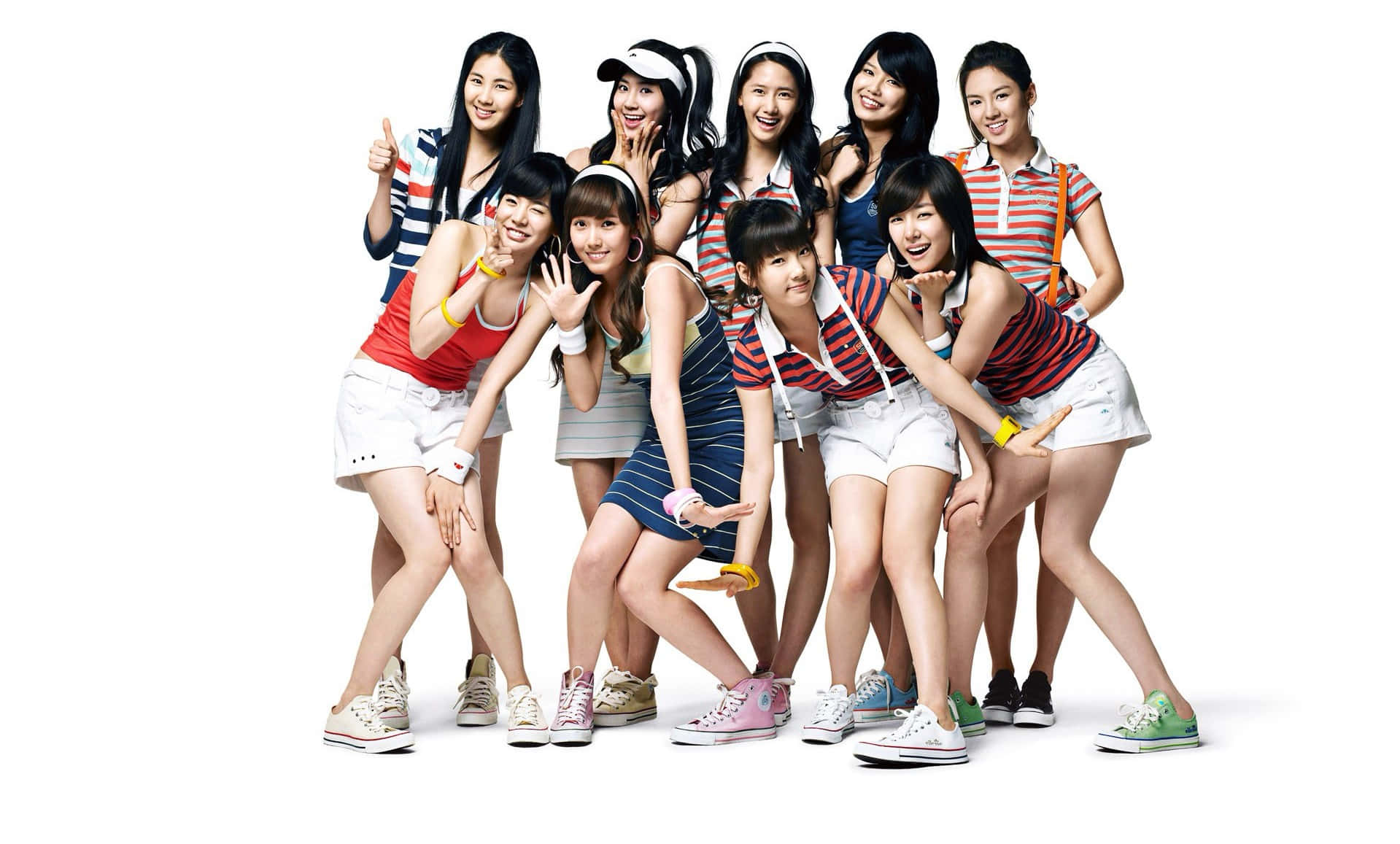 Girls Generation Group Pose Wallpaper