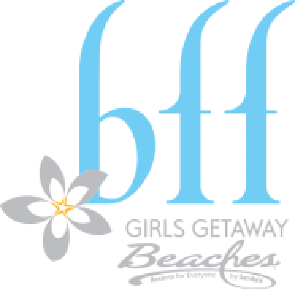 Girls Getaway Beaches Logo PNG