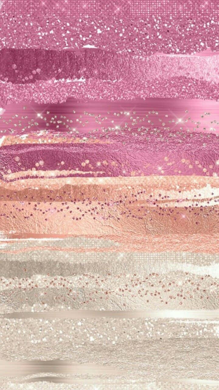 Sichschön Und Selbstbewusst In Pink Und Blumen Fühlen Wallpaper