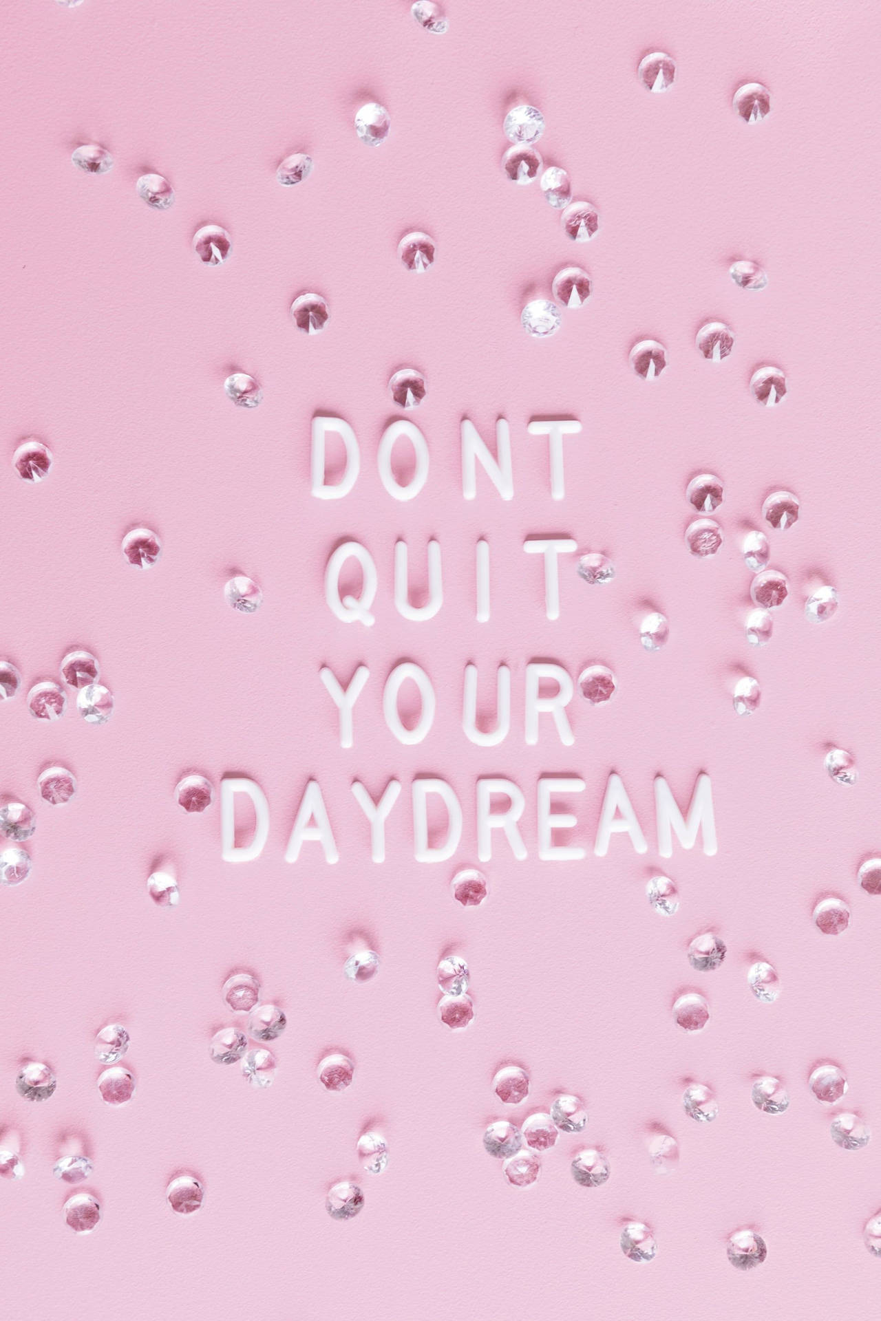 Girly Don't Quit Encouraging Quote