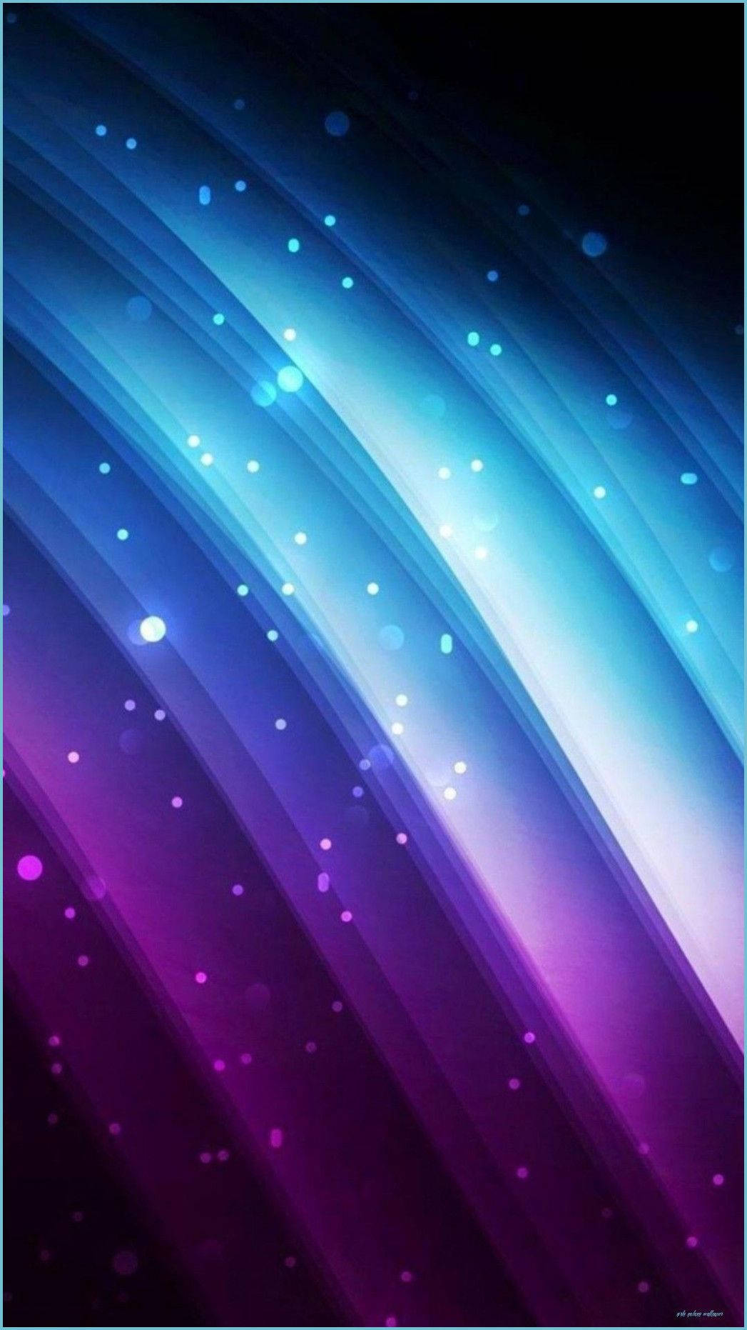 A Purple And Blue Background With Stars Wallpaper
