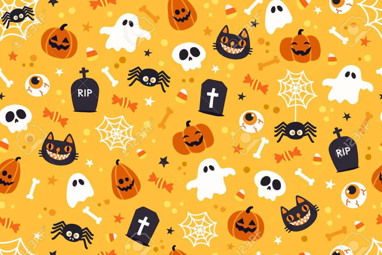 Dress up as your favorite character and have a spooky and fun girly Halloween! Wallpaper