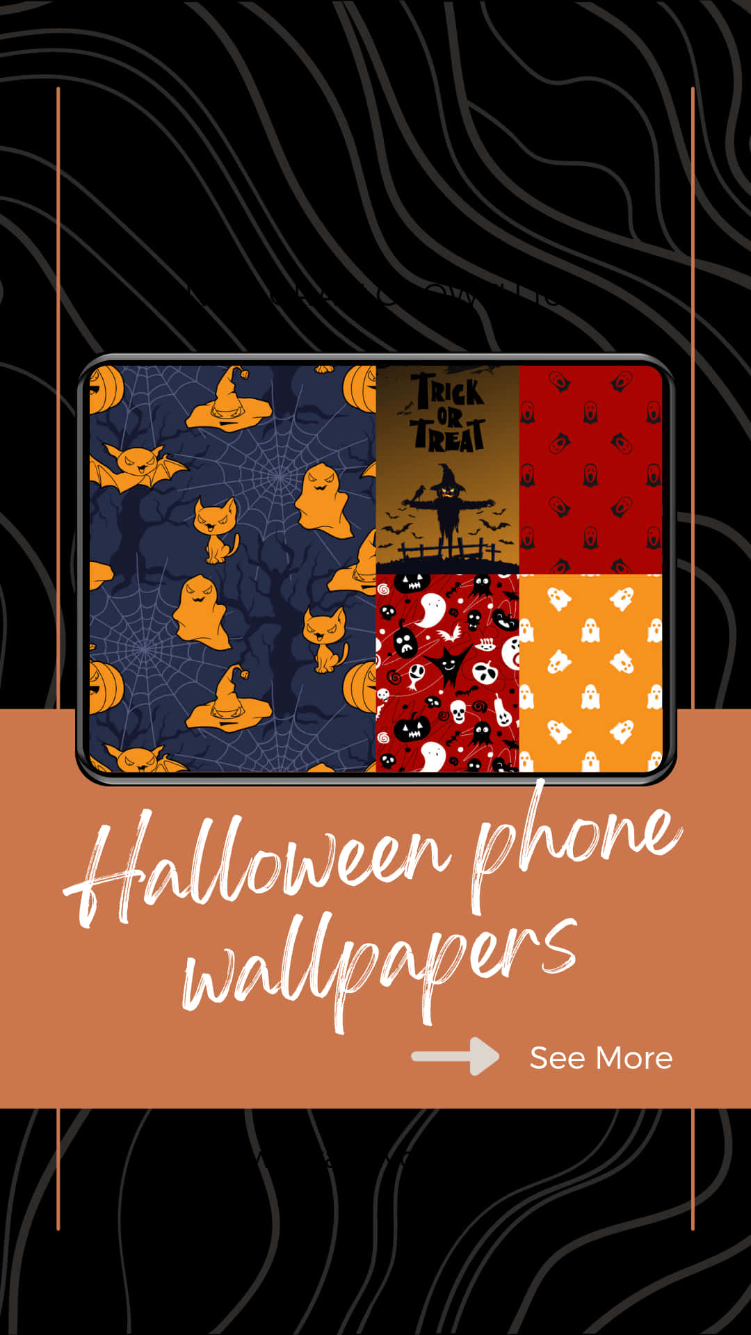 Get Into The Spirit Of The Season With This Girly And Charismatic Halloween Look. Wallpaper
