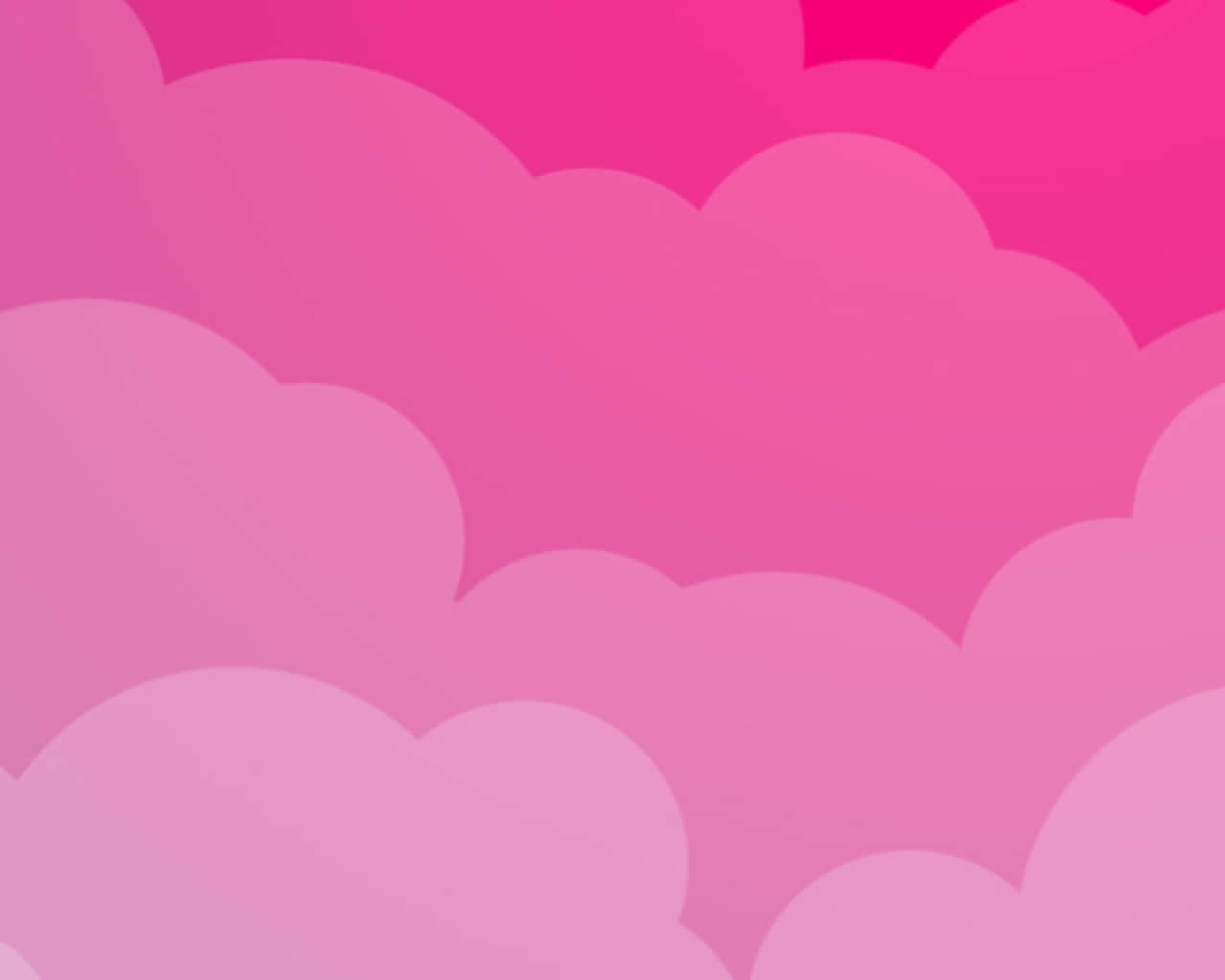 Pink And Purple Clouds On A Pink Background Wallpaper