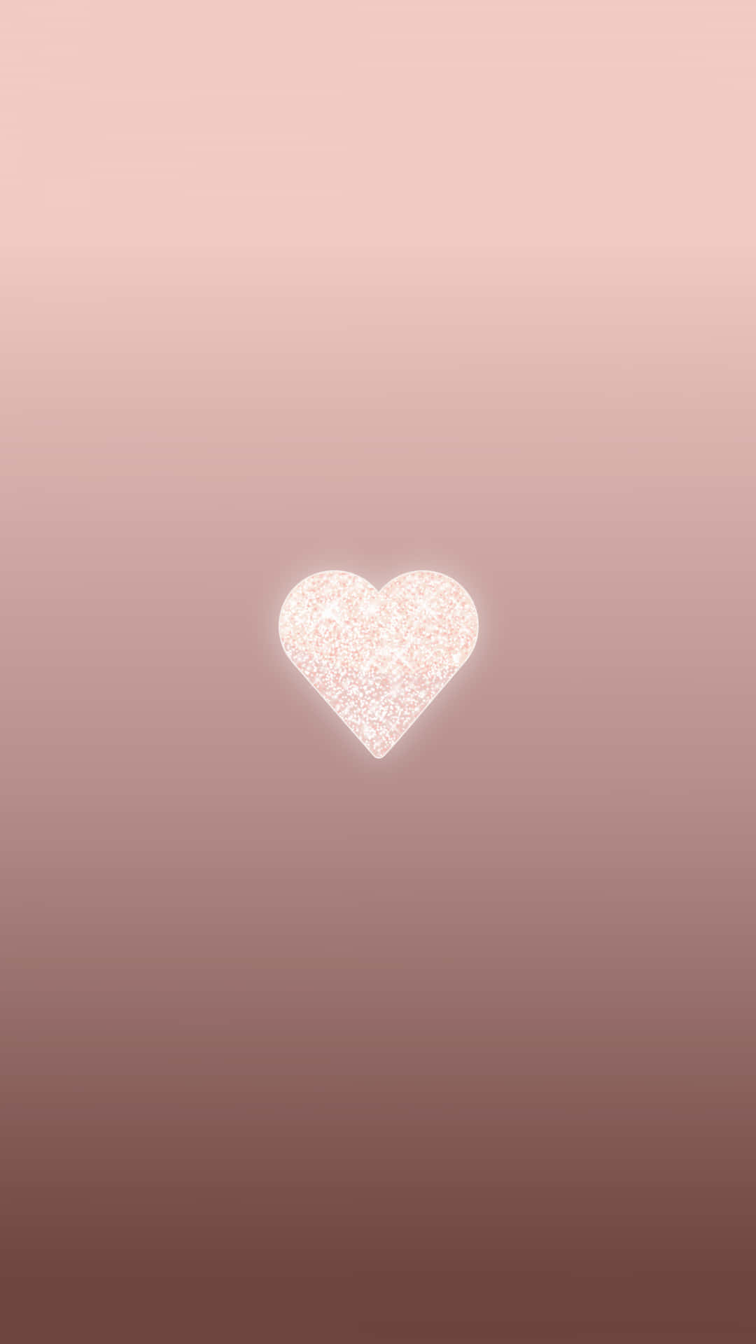 Unfondo De Pantalla Con Forma De Corazón Rosa Y Fondo Blanco Fondo de pantalla