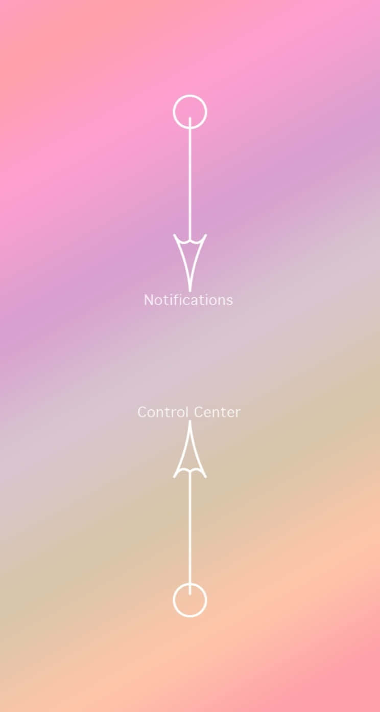 A Pink And Purple Background With Arrows On It Wallpaper