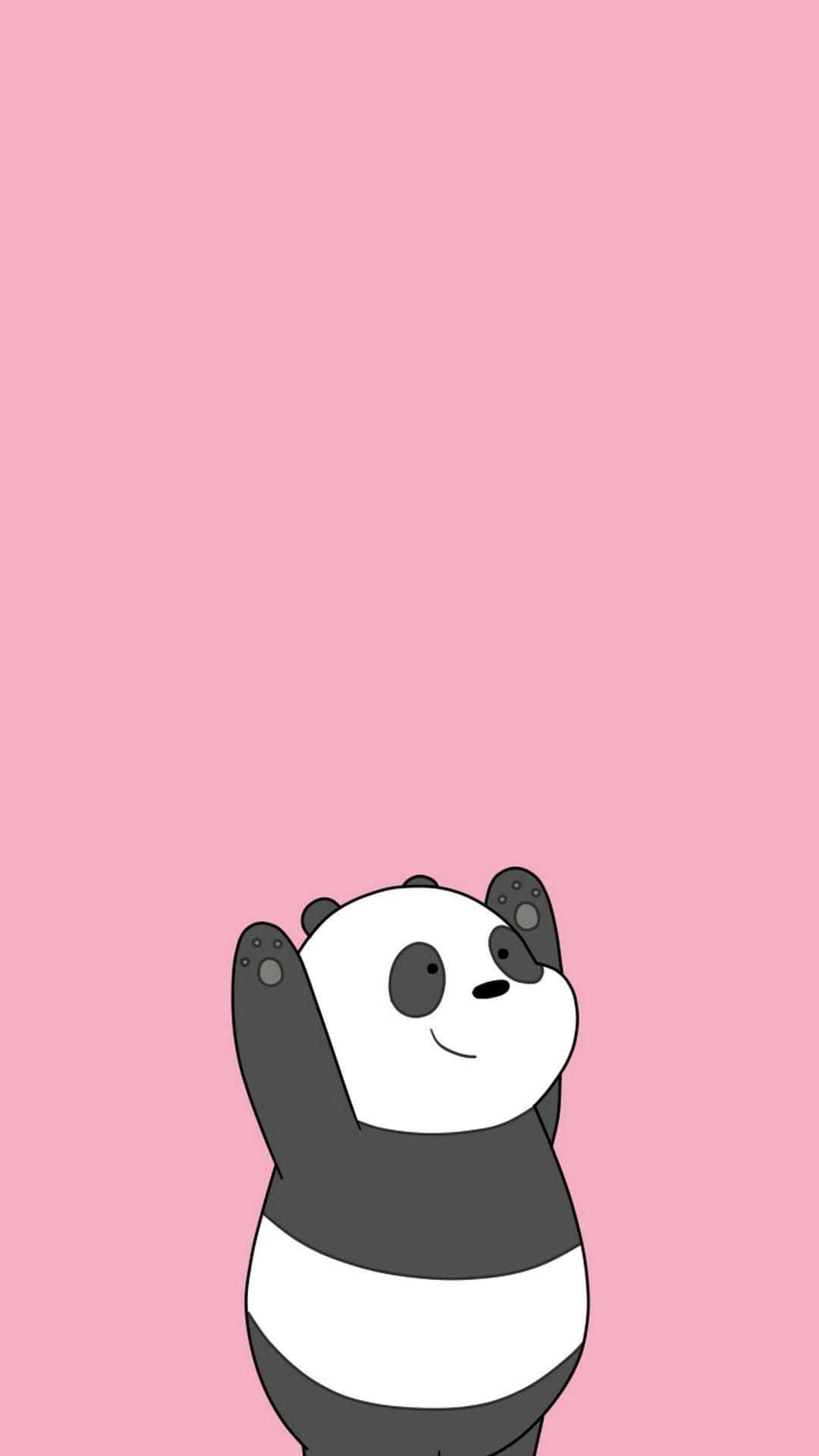 Hvem vidste pandaer kunne være så stilfulde! Wallpaper