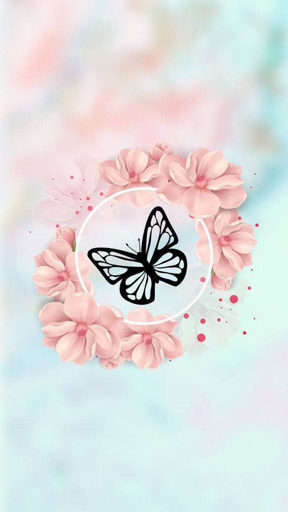 Download Girly Phone Butterfly Wallpaper 