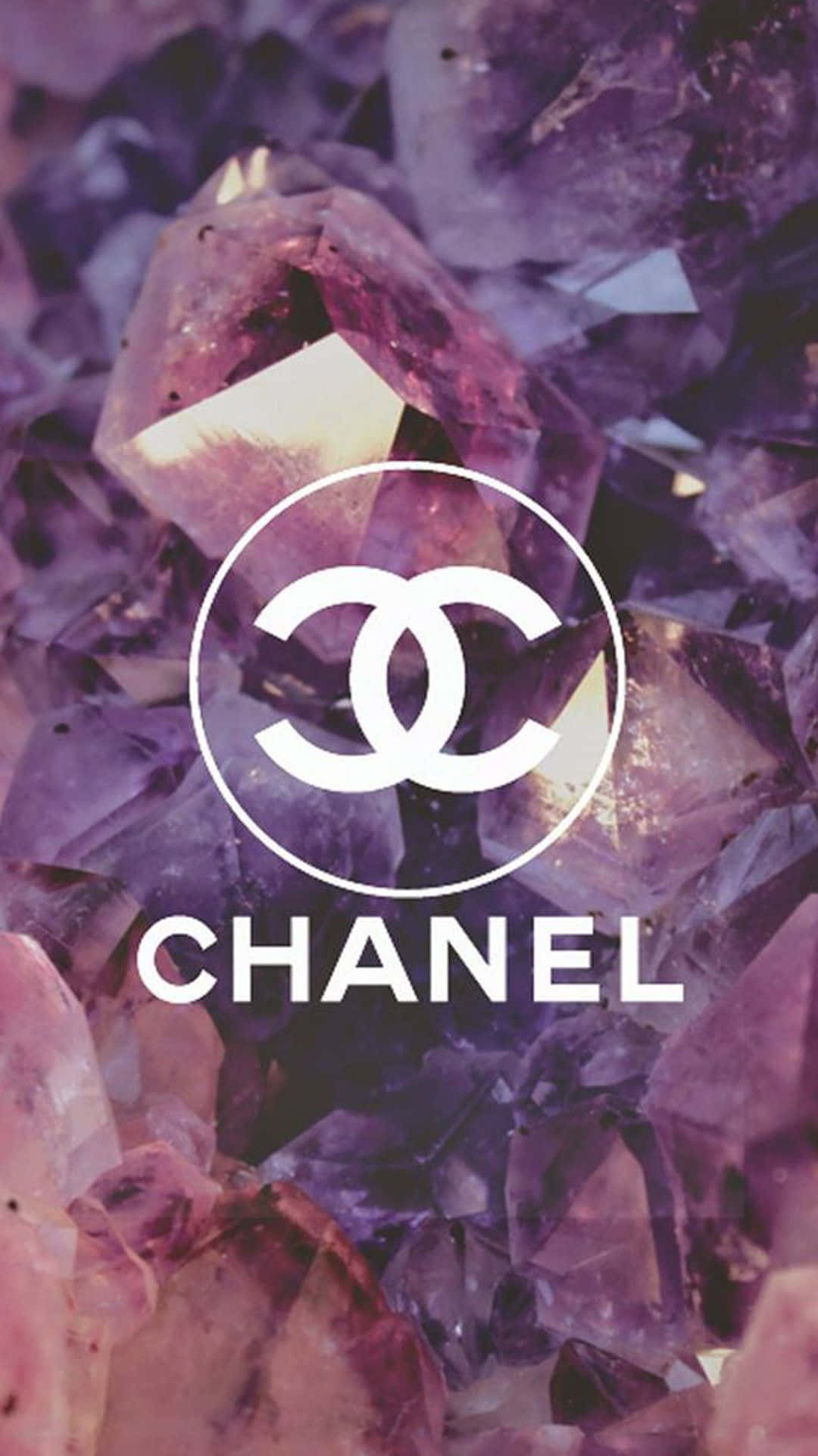 Amethyst Geode Chanel Girly Tumblr Wallpaper