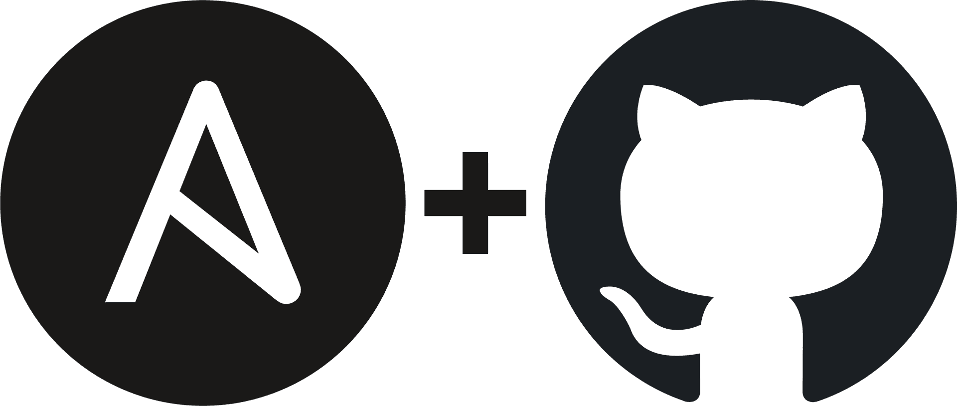 Git Hub Plus Logo Combination PNG