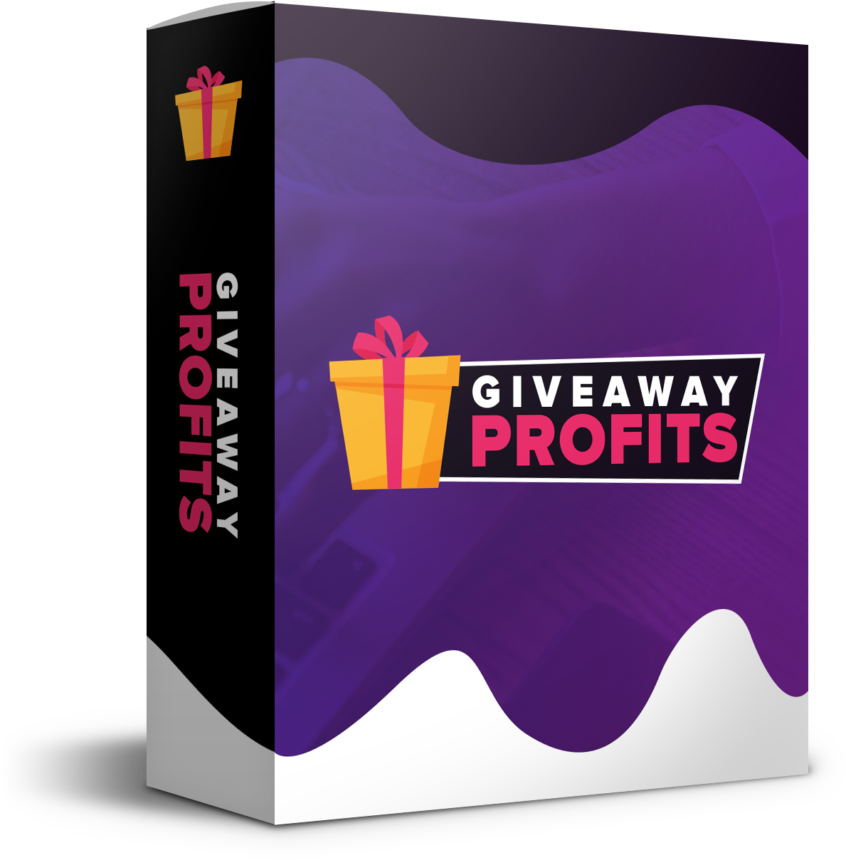 Giveaway Profits Software Box PNG