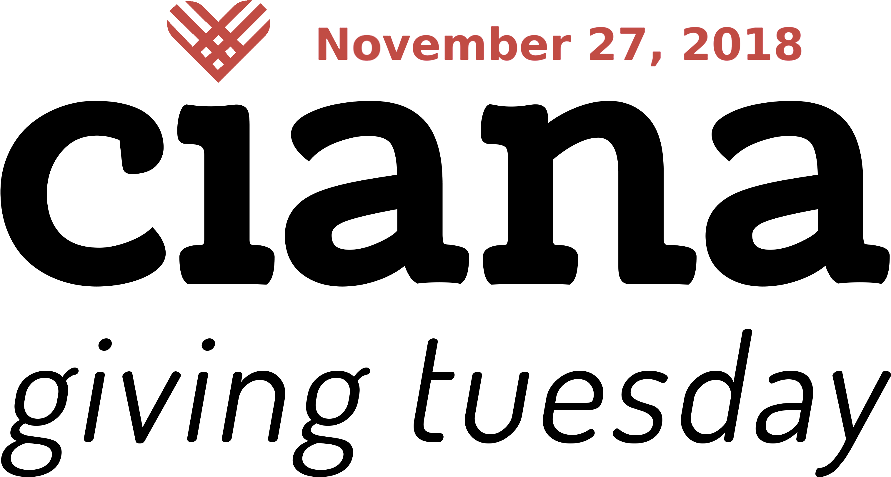 Giving Tuesday2018 C1ana Logo PNG