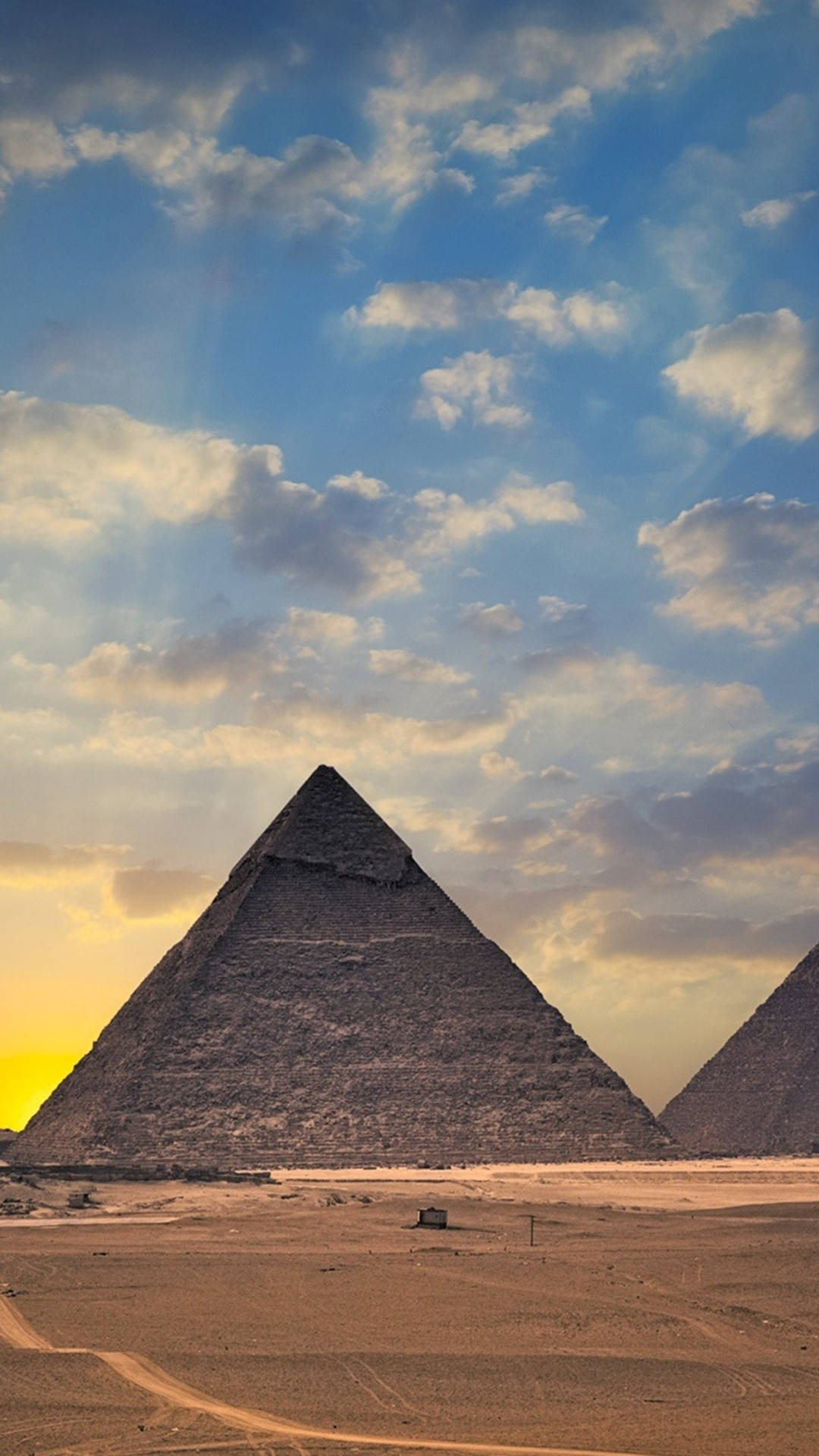 Giza Necropolis Egypt Top Iphone Hd Wallpaper