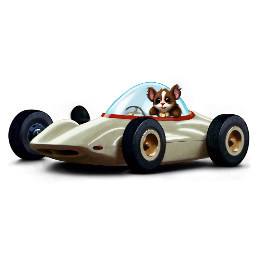 Gizmo In A Race Car Png 65 PNG