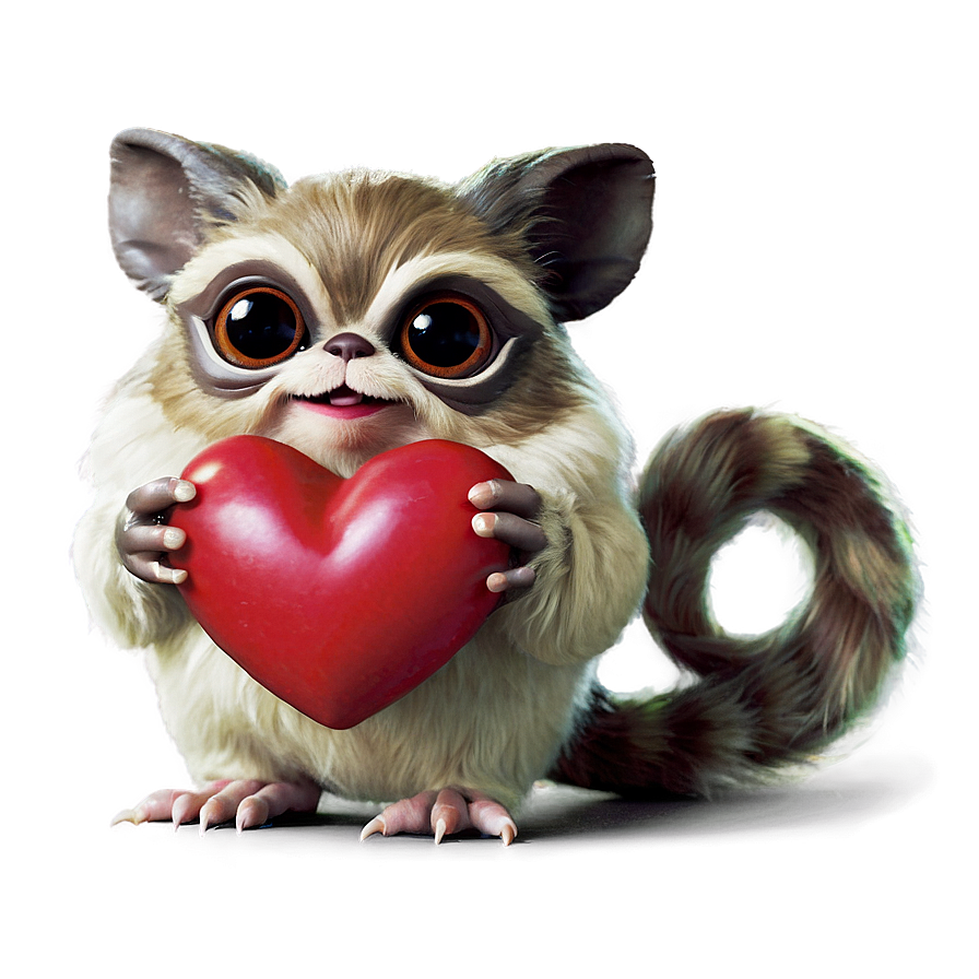 Gizmo In Love Heart Png Yul40 PNG