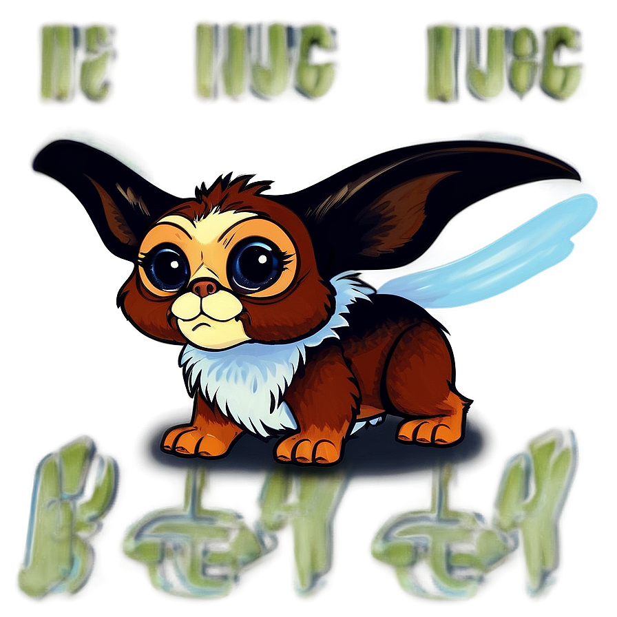 Gizmo Vintage Cartoon Png Mgu PNG