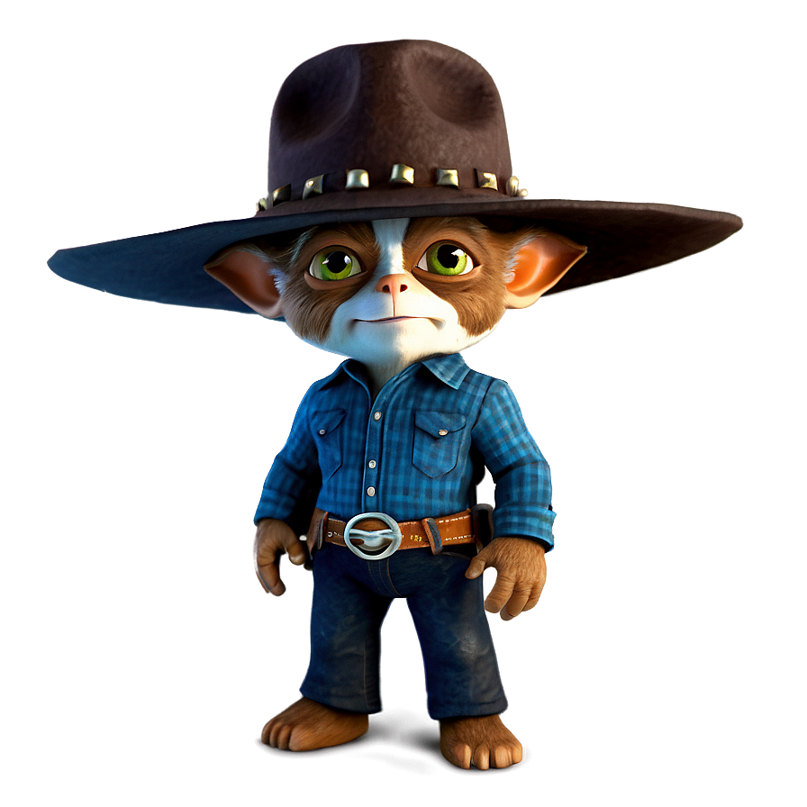 Gizmo Western Cowboy Png 3 PNG