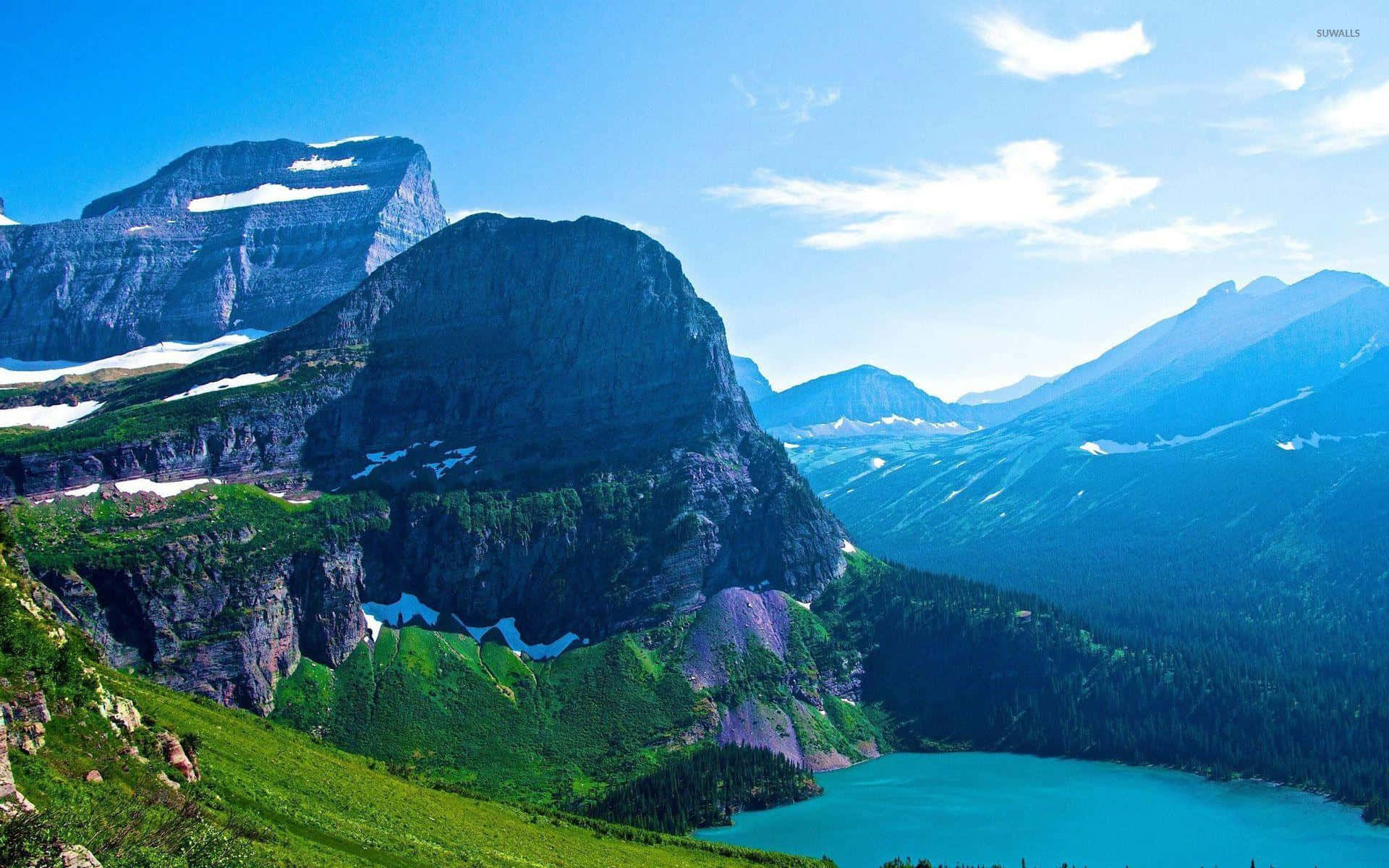 Parquenacional Glacier Bay Montaña Ala De Ángel Fondo de pantalla