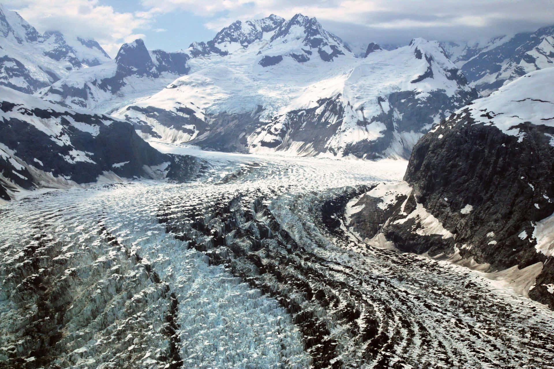 Parquenacional Glacier Bay - Sendero De Nieve Fondo de pantalla