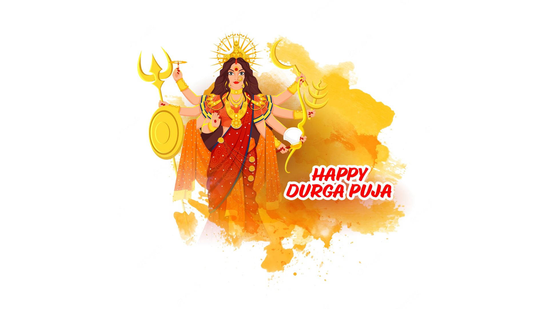 Glad Durga Mata Hd Wallpaper