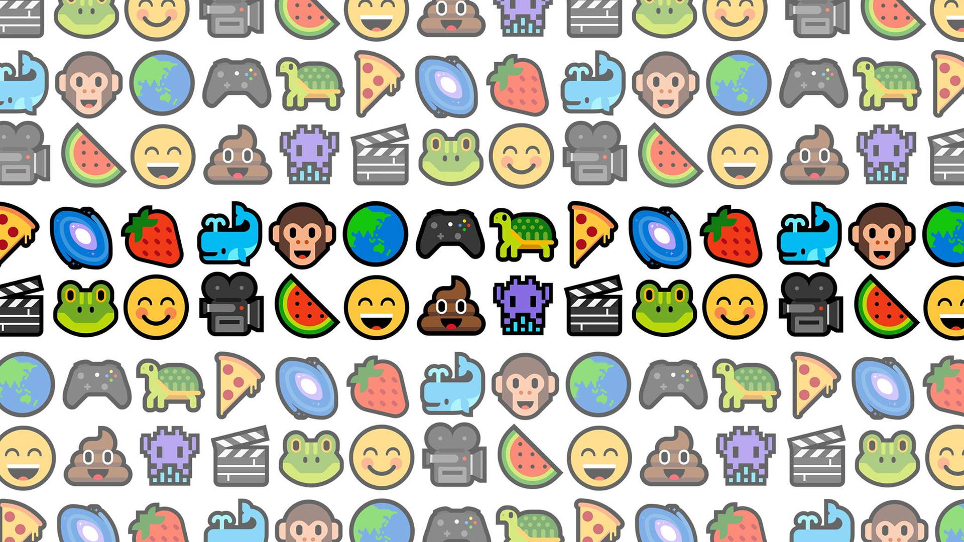 Glad Emoji Lykke Wallpaper