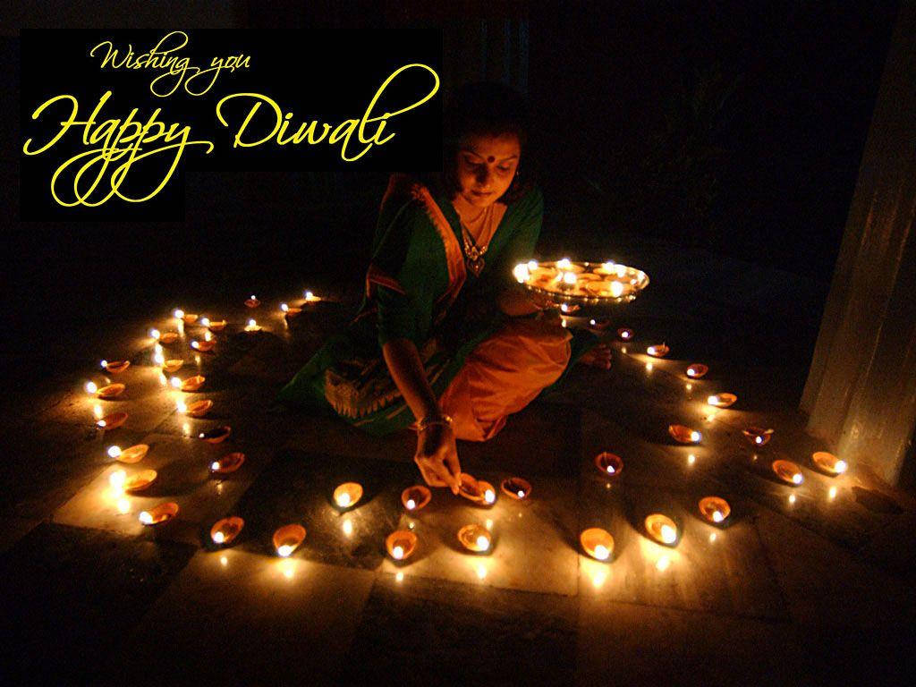 Glade Diwali Candle Lights Wallpaper