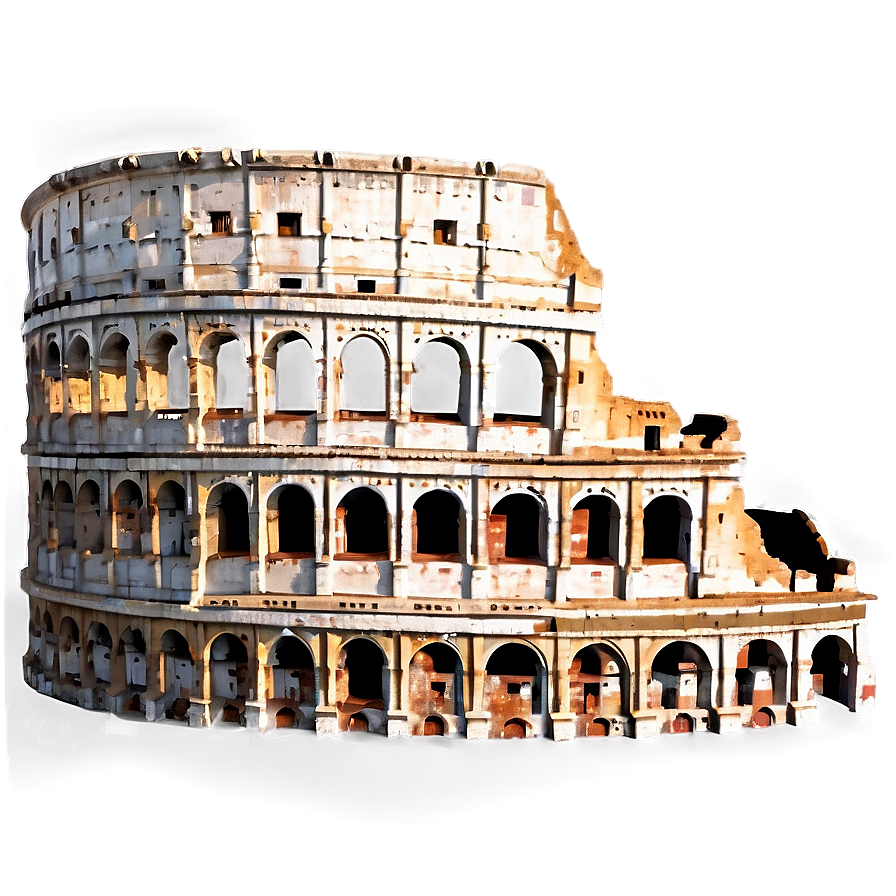 Gladiator Colosseum Png 06252024 PNG